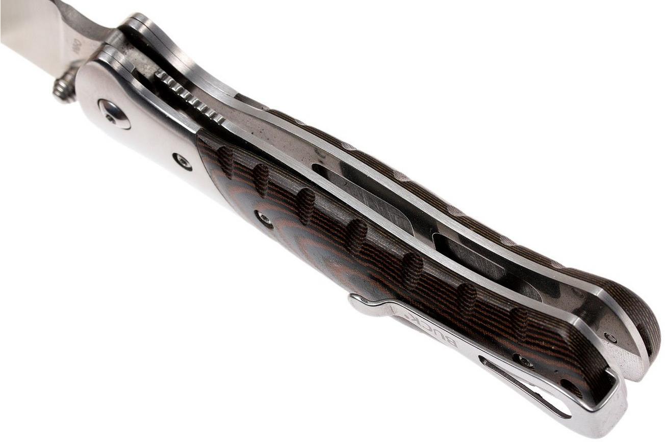Buck Selkirk Small Micarta, 0835BRS-B zakmes