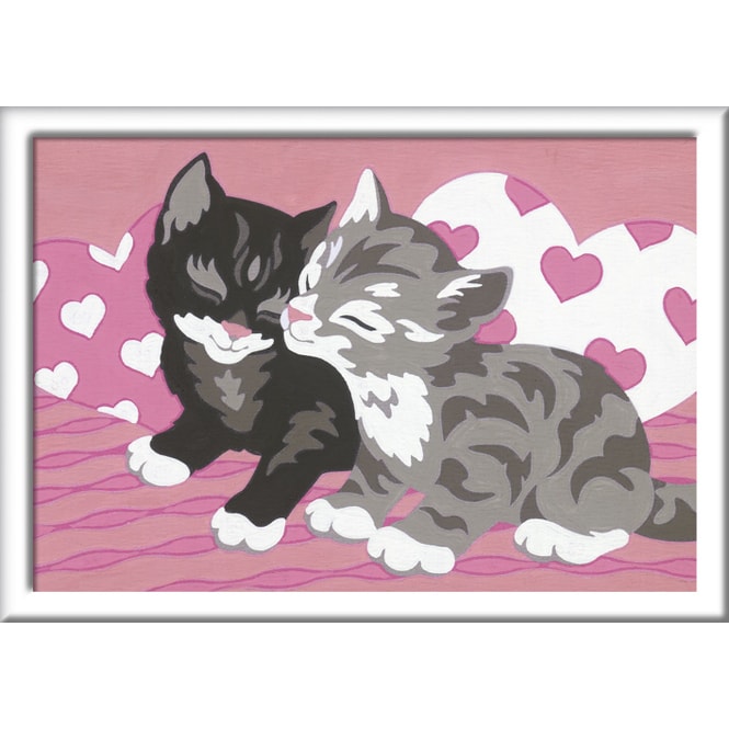 Malen nach Zahlen - Kuschelkatzen  - Serie F