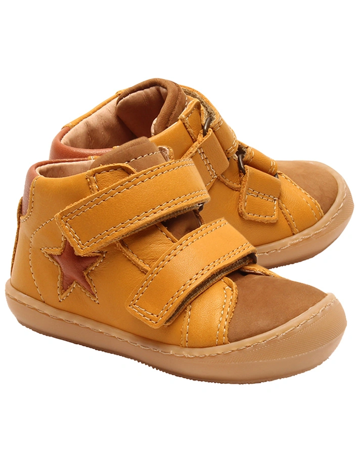 Klett-Lauflernschuhe VICTOR STAR in mustard