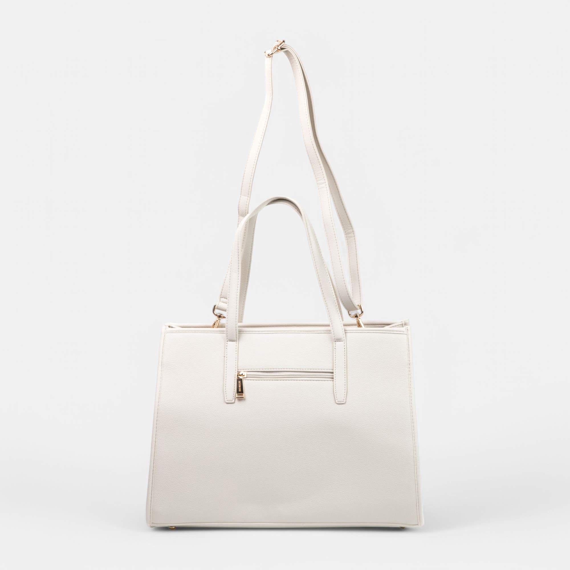 Sac de shopping beige