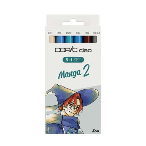 COPIC® ciao 5 1 Sets Manga