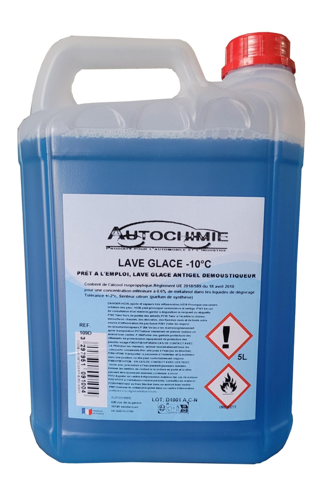 LAVE GLACE 5L MOINS 10 DEGRE SANS METHANOL