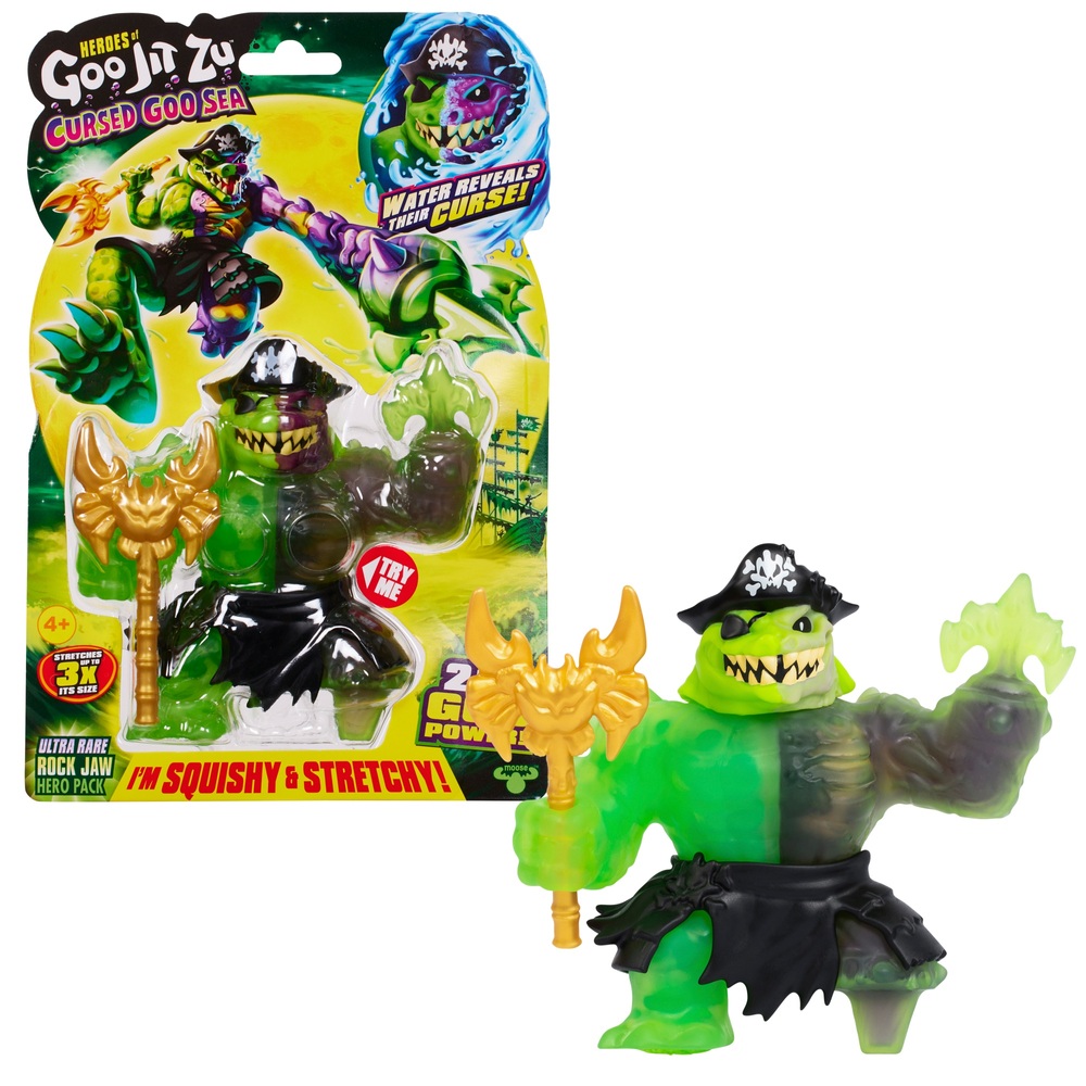 Heroes of Goo Jit Zu Cursed Goo Sea Edition Rock Jaw Figur
