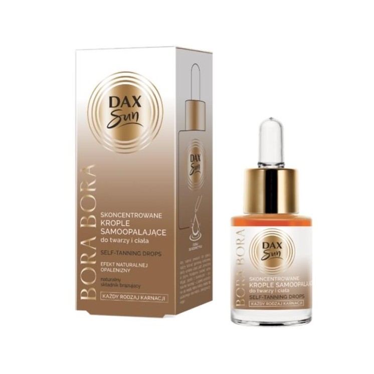 Dax Sun Bora Bora geconcentreerde zelfbruinende druppels voor gezicht en lichaam 15 ml