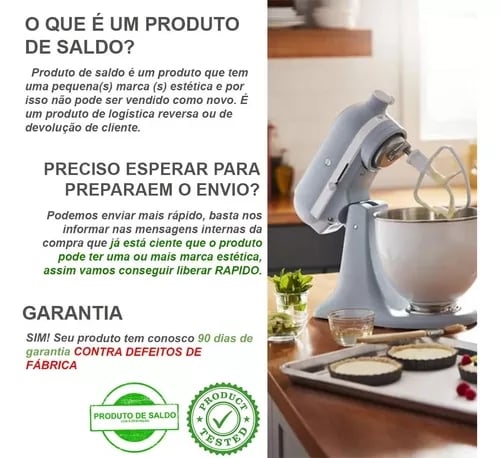 Batedeira Kitchenaid Pro 600 = Pro Line 127v Red Kec50