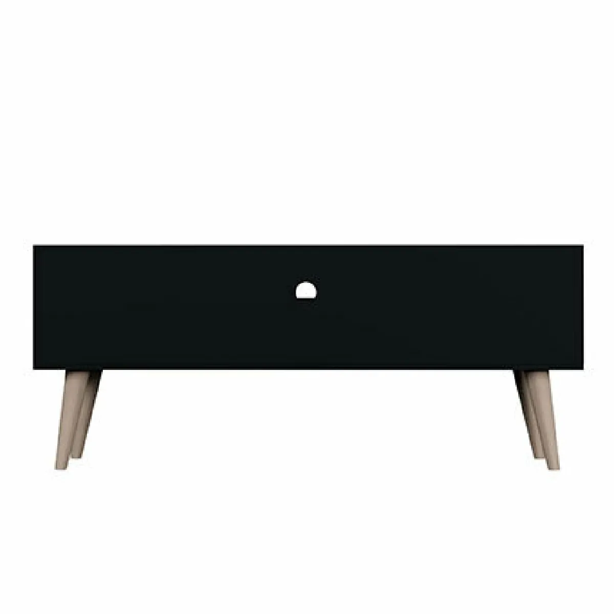 MES Meuble TV CISKO - Noir et Naturel