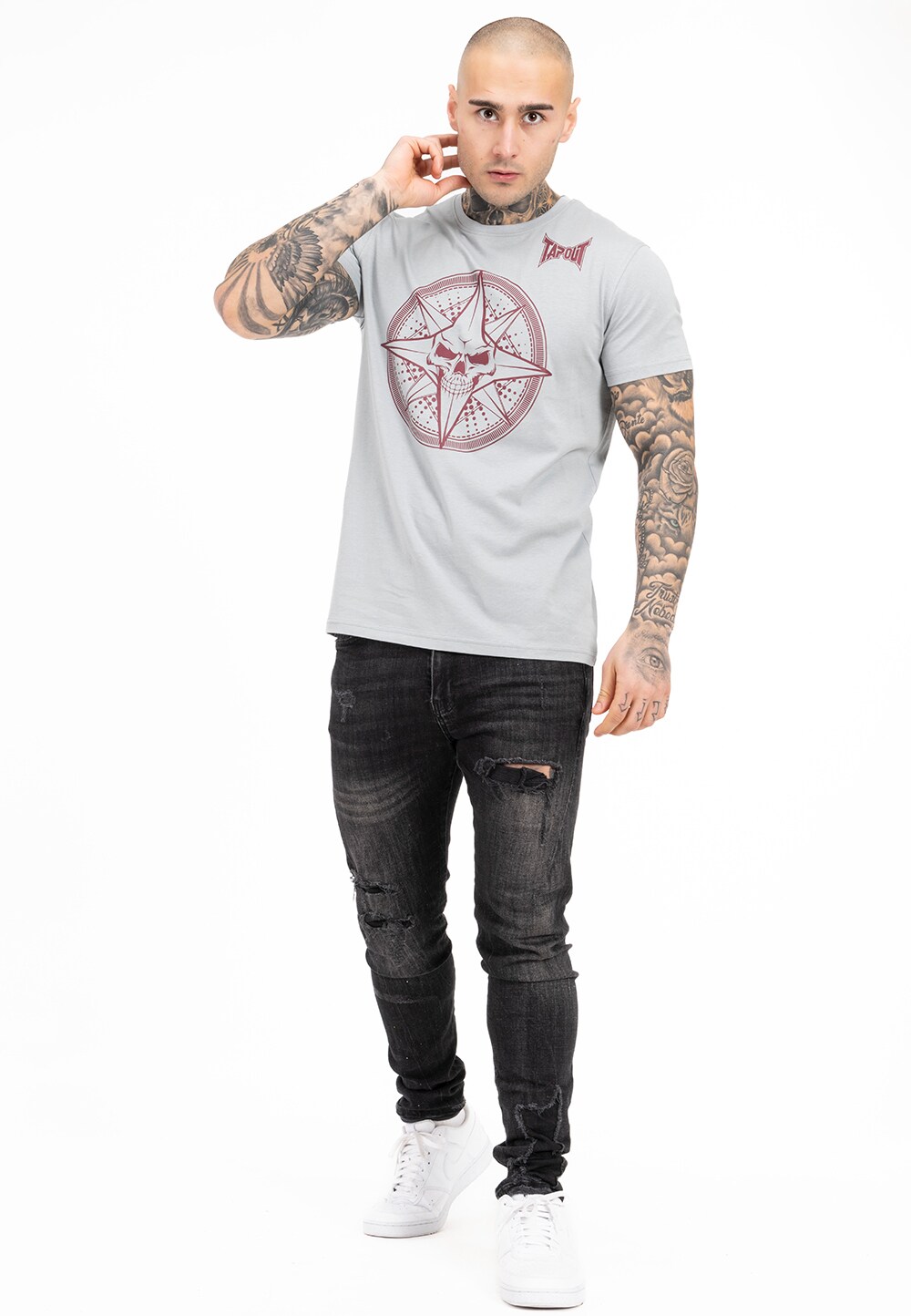 Tapout Herren T-Shirt normale Passform SKRAPE TEE