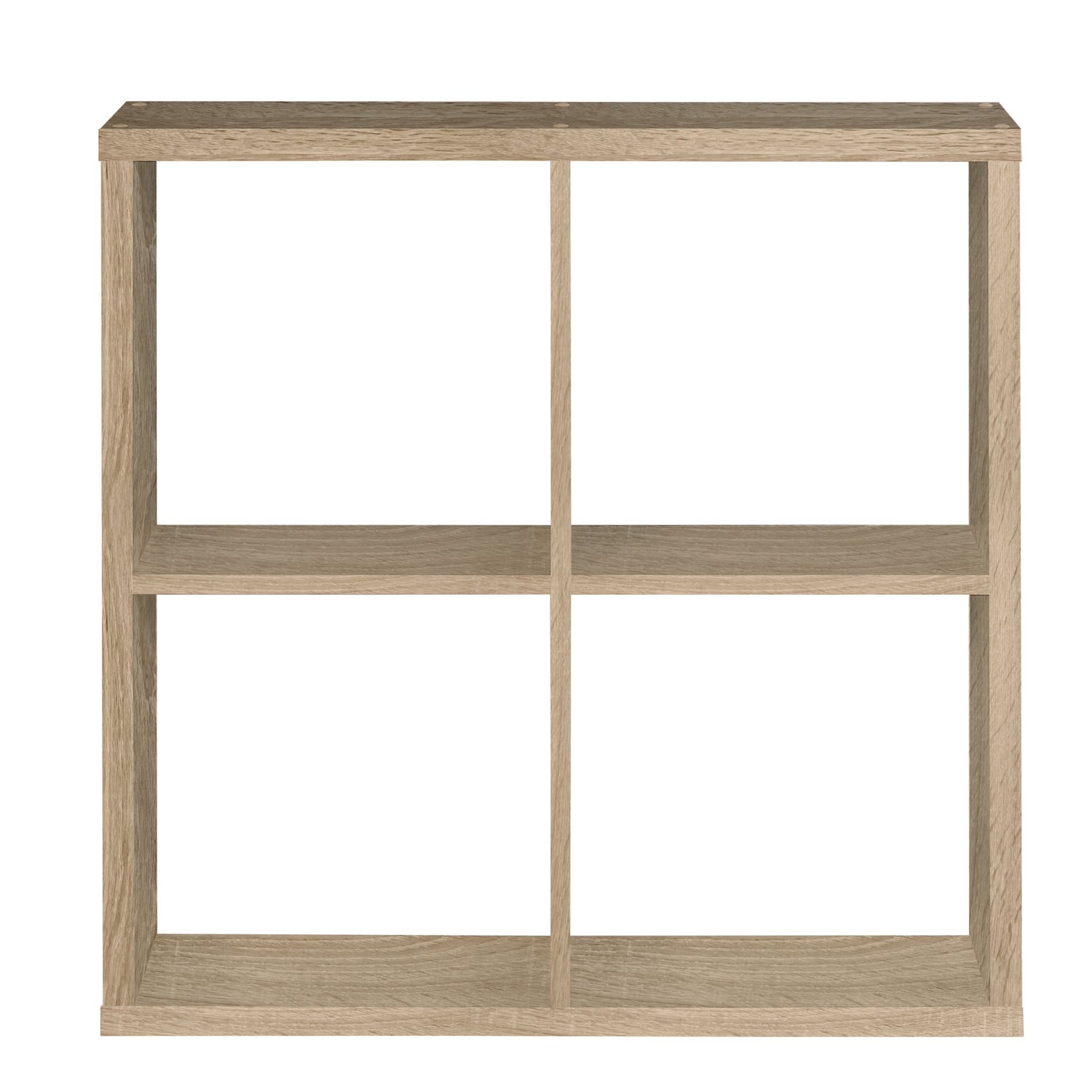 Standregal - Sonoma Eiche - 2x2 Fächer