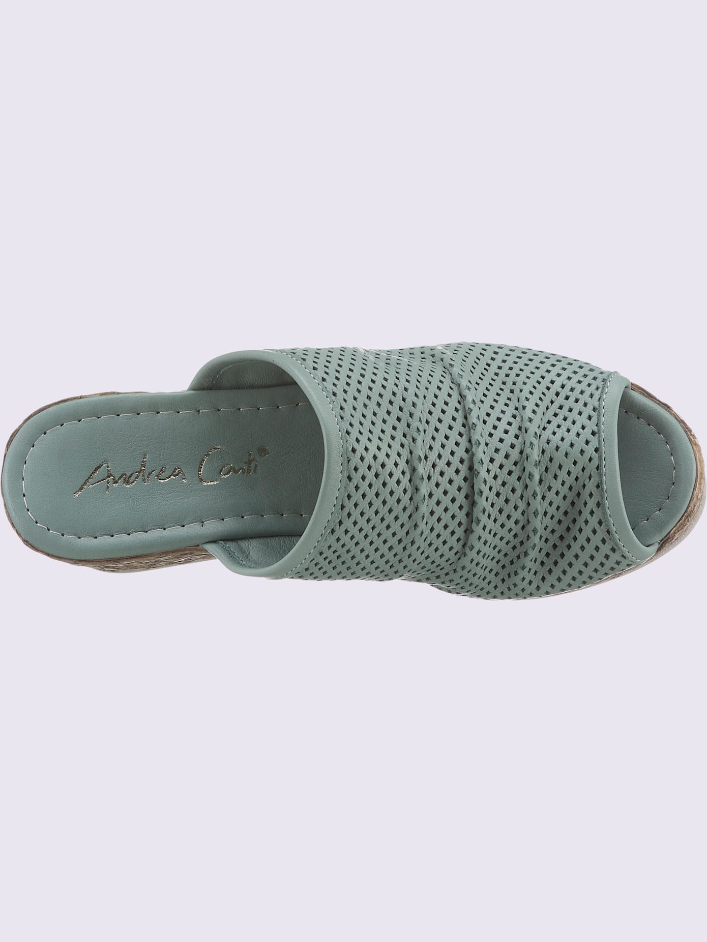 Mules cuir nappa de vache