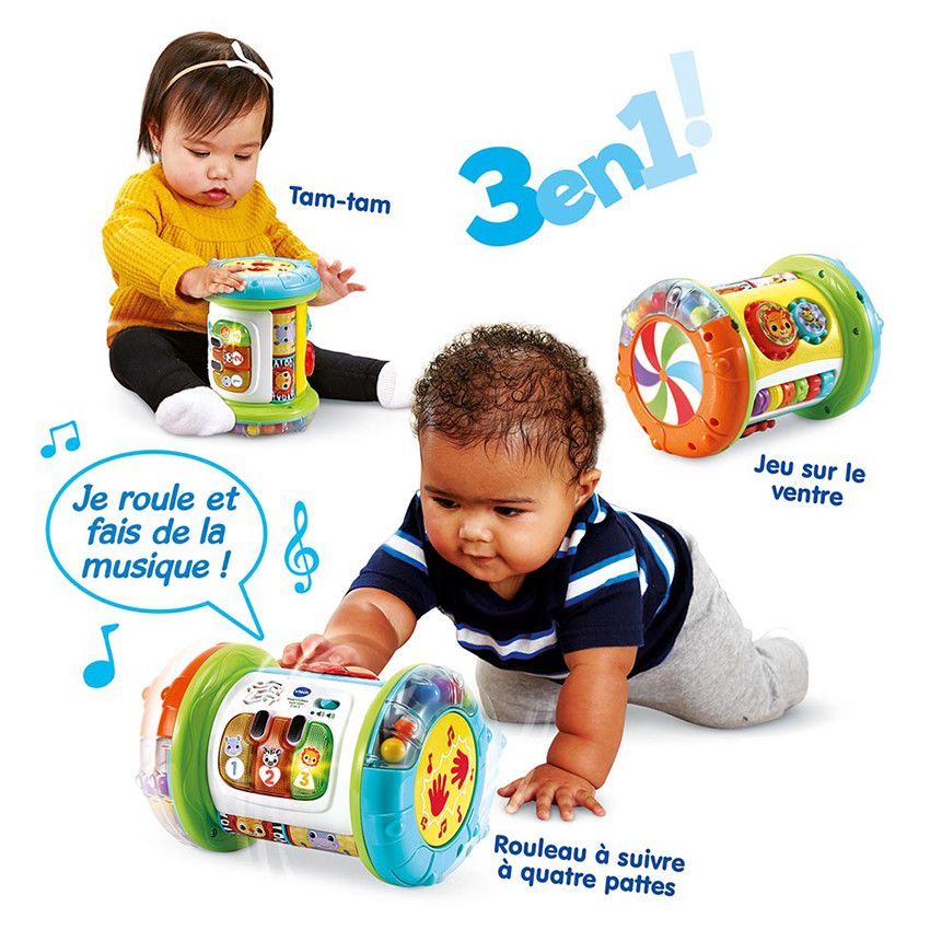 Magi rouleau tam-tam 3 en 1 - Ecru