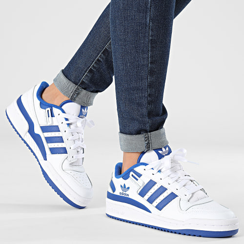 Baskets Femme Forum Low FY7974 Footwear White Royal Blue