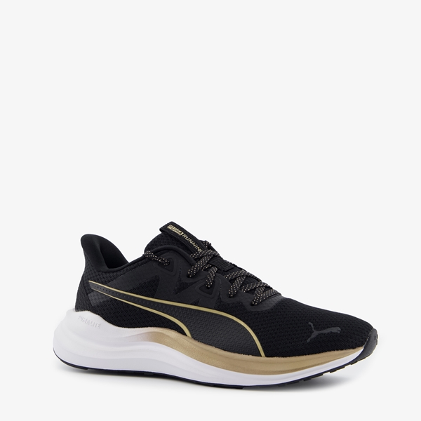 Puma Reflect Lite dames hardloopschoenen zwart