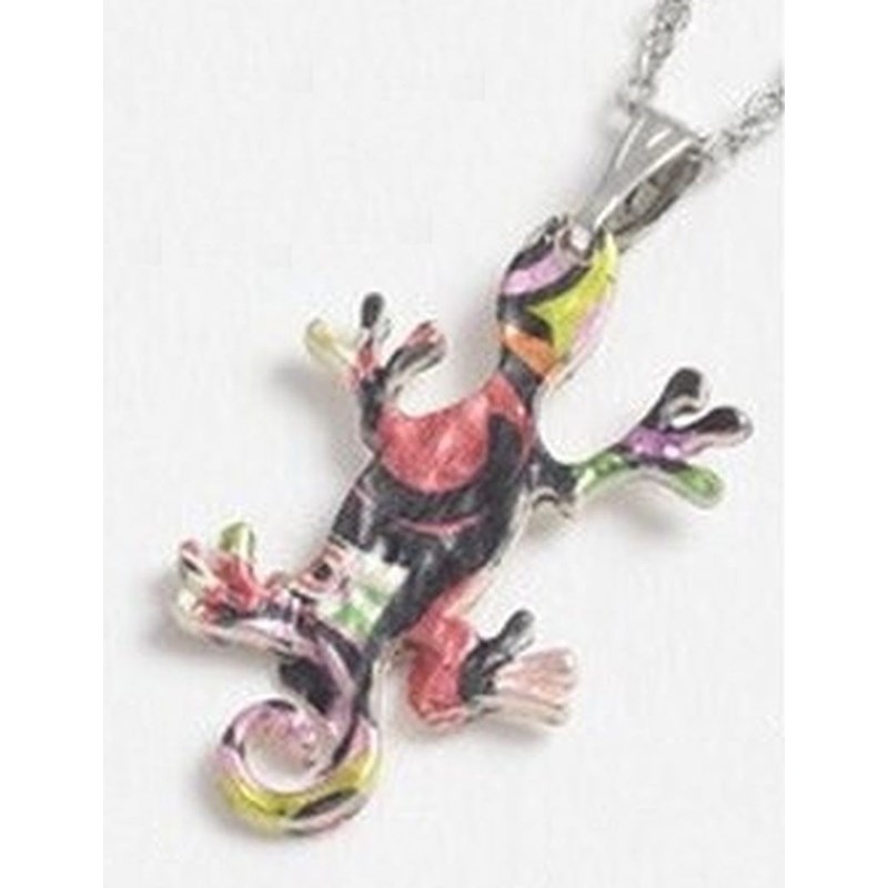 Collier forme puzzle en acier inoxydable