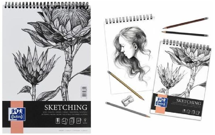 Zeichenblock Art Sketching A3, 50 BlattSpiral-Skizzenblock
