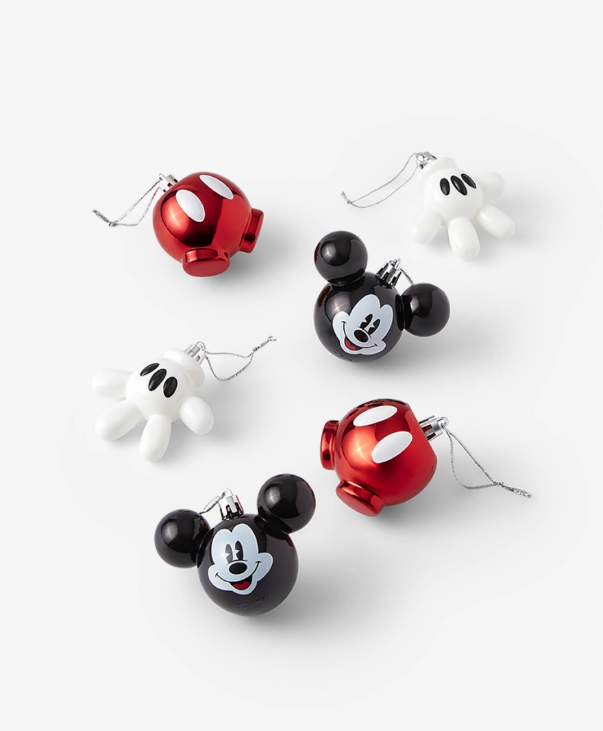 Weihnachtsbaum-Ornamente, 6er-Set