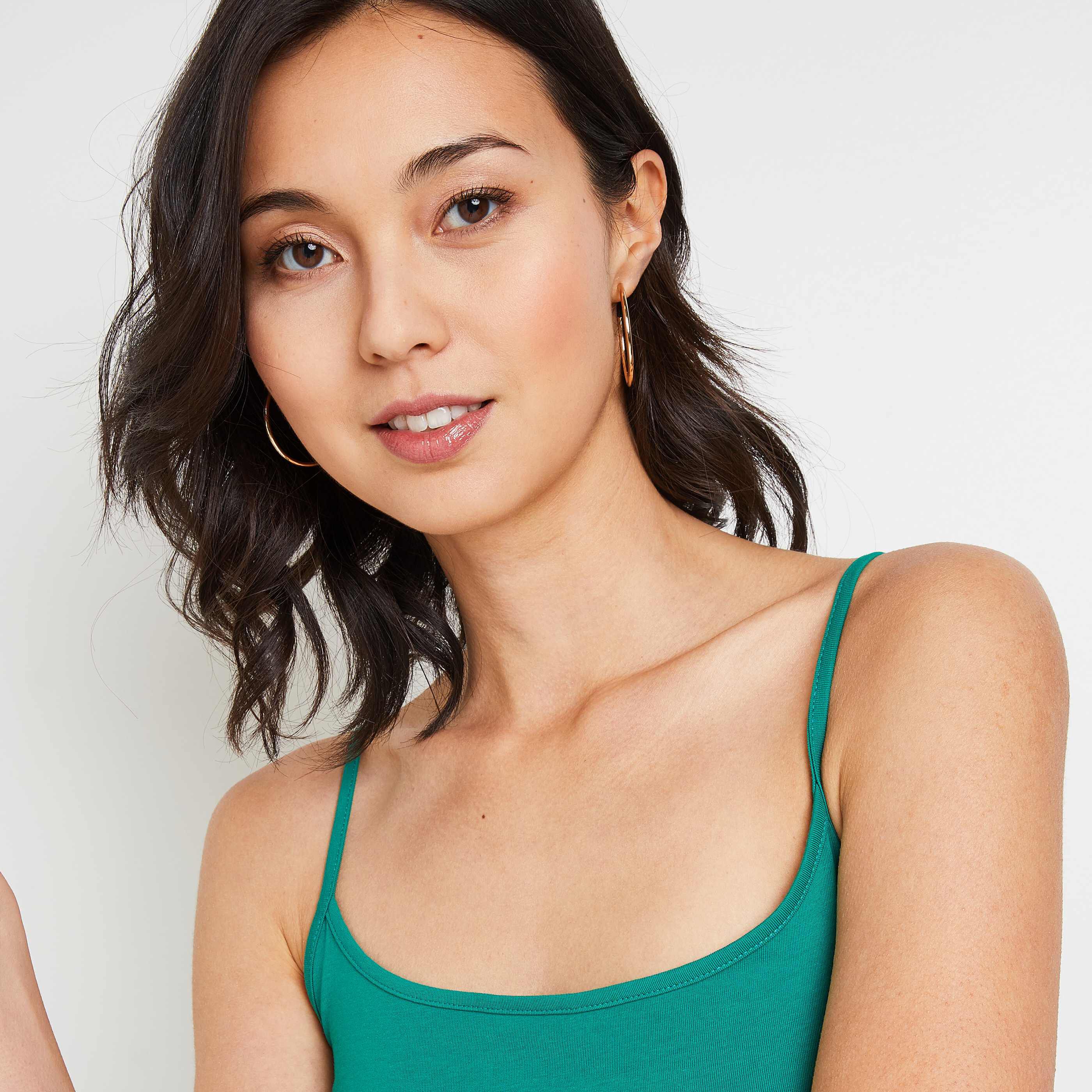 Débardeur uni femme - VERT