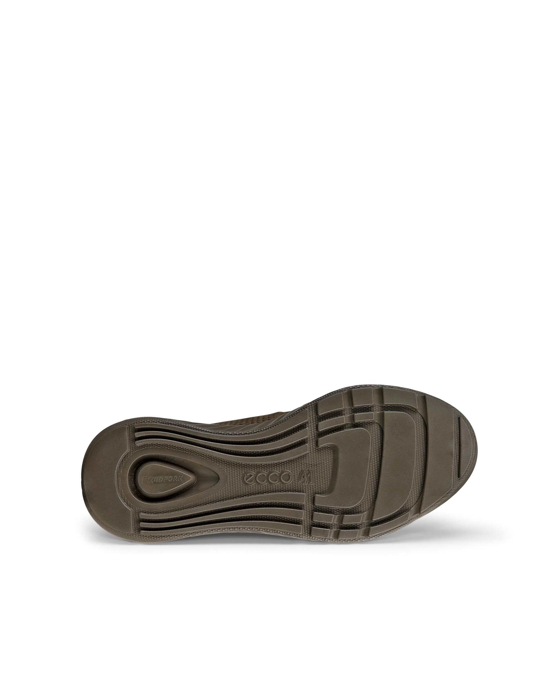 ECCO ATH-1FM Herren Sneaker aus Nubukleder Grün