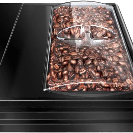 Melitta Solo - Kaffeevollautomat mit höhenverstellbarem Auslauf, kleine Kaffeemaschine mit abnehmbarem Wassertank für z. B. Espresso oder Café Crème, schwarz