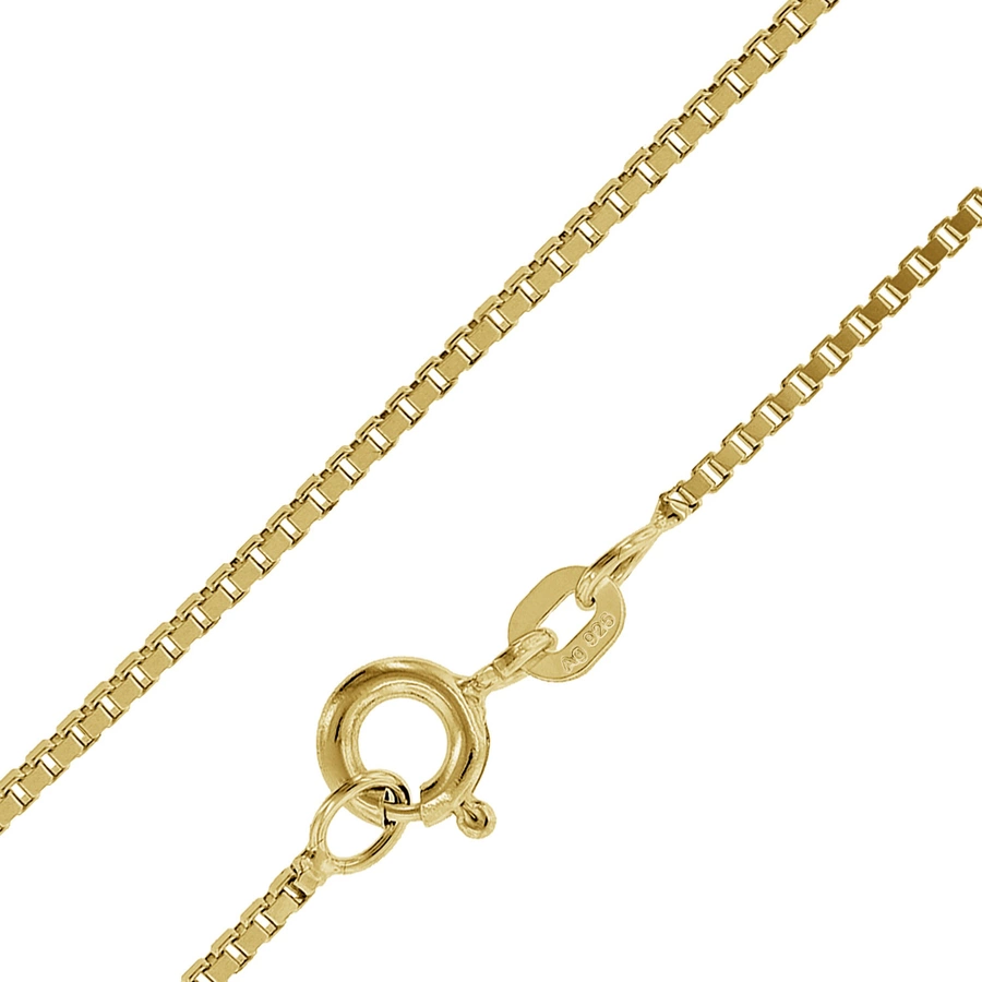 trendor Kinder Taufring-Anhänger Gold 333 mit Vergoldeter Silberkette gold
