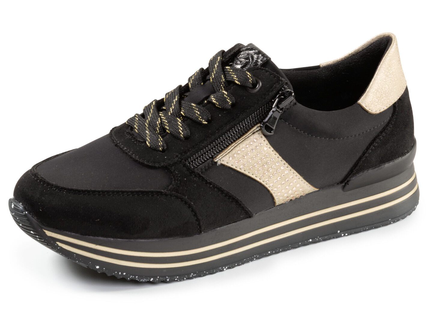 Remonte, trendige Damen-Sneaker, Weite G, mit herausnehmbarem Fussbett