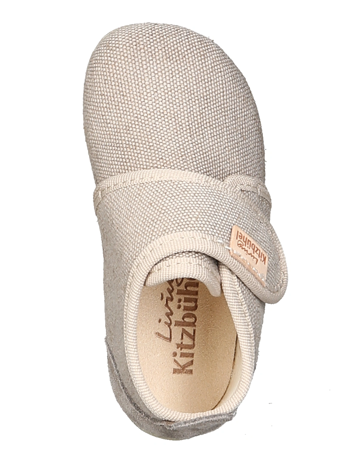 Klett-Hausschuhe JUTE in linen