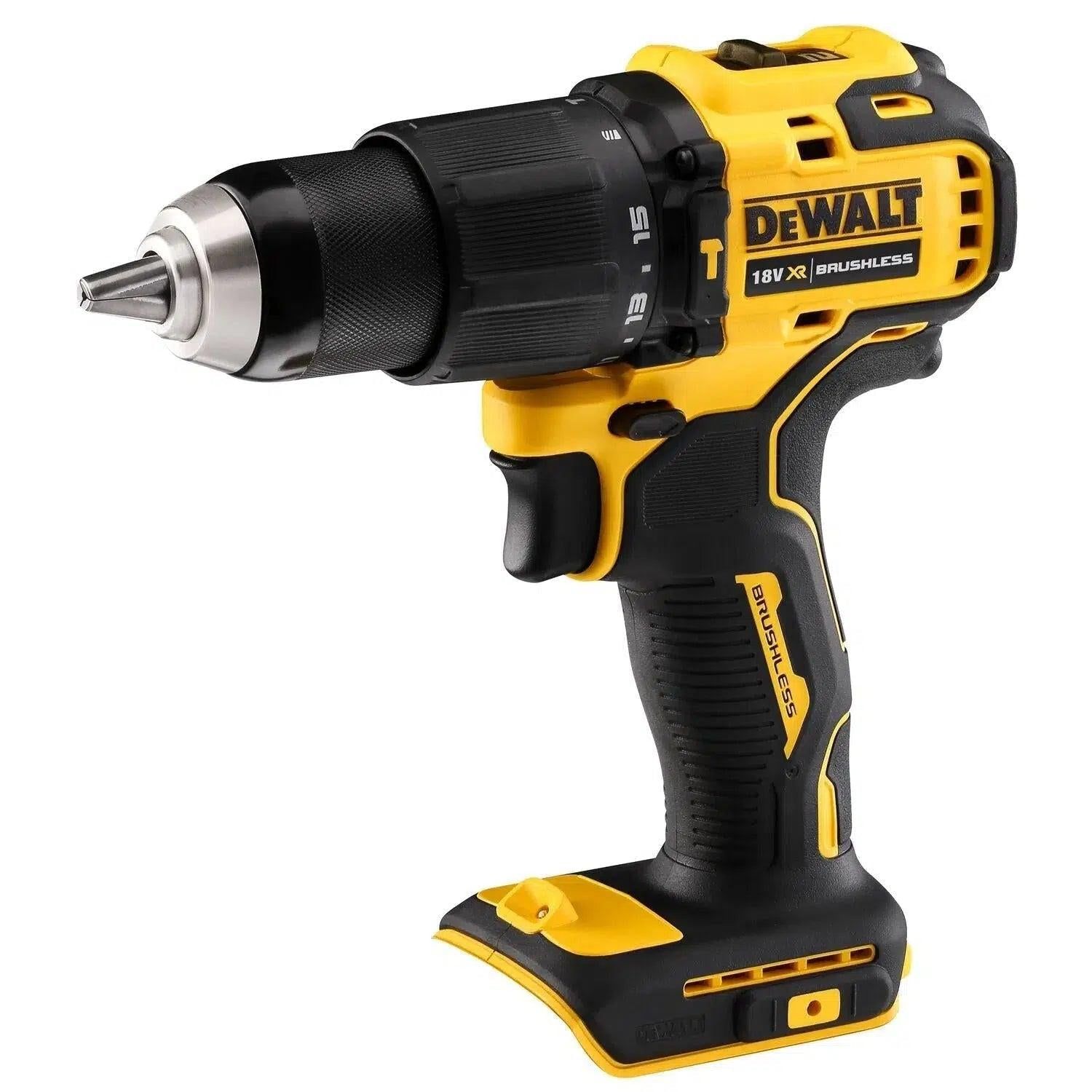 DeWALT DCD709N Compacte accu klop-/schroefboormachine 18V XR Basic Body
