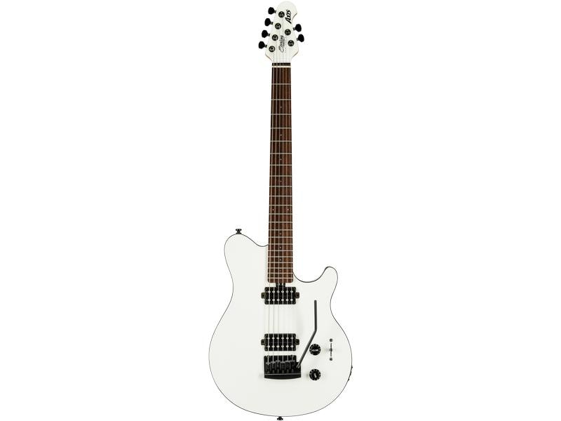 Sterling by Music Man E-Gitarre AX3S Axis – Weiss Klassisches E-Gitarren-Design