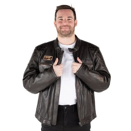 Blouson DXR SWIZZLE - Marron