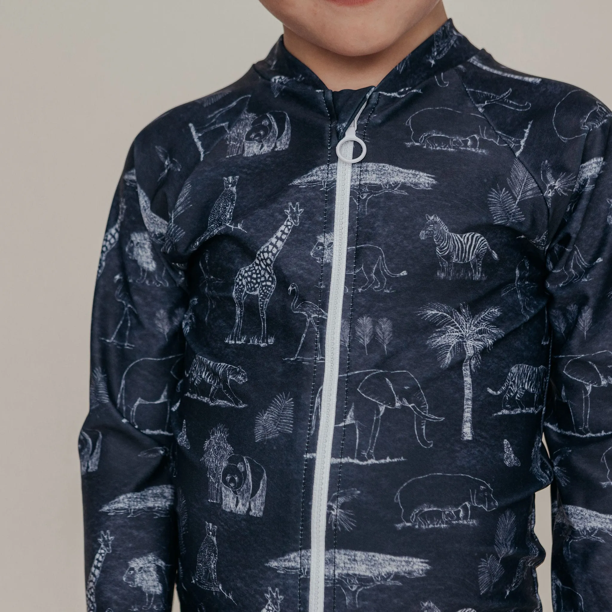 Current Tyed Maillot UV Chalk Animal 3-18mois