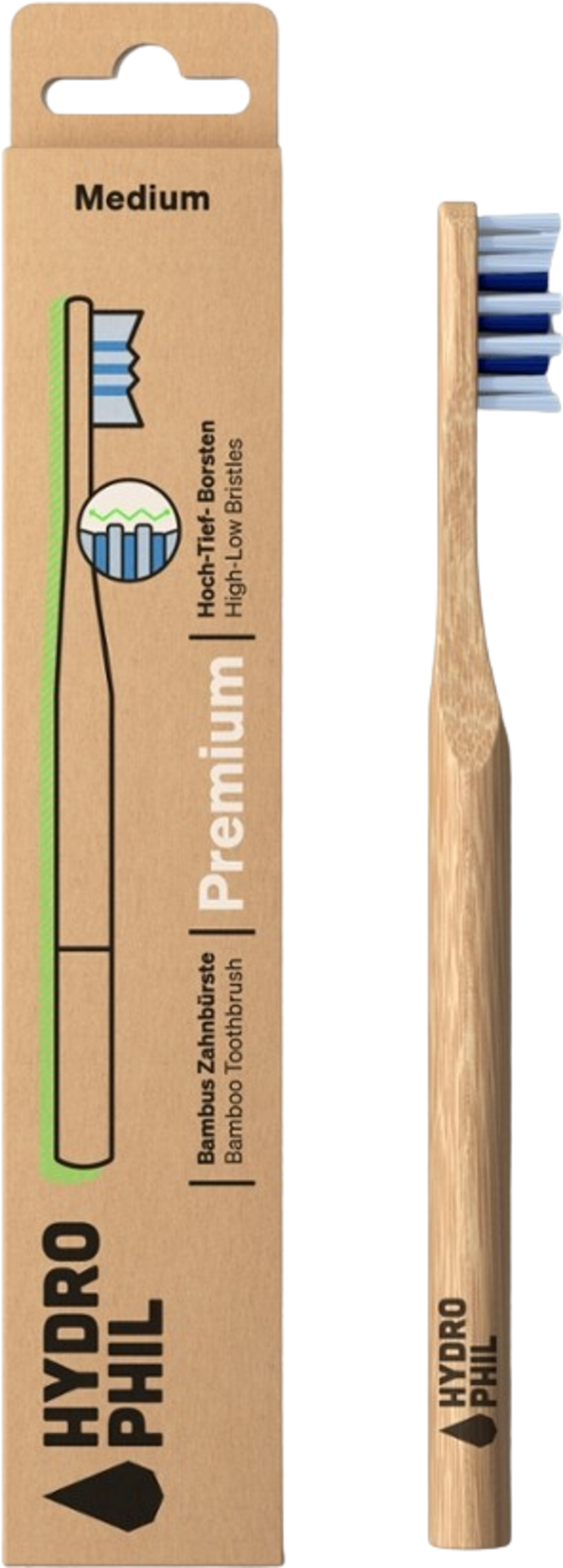 Hydrophil  Zahnbürste Premium Medium
