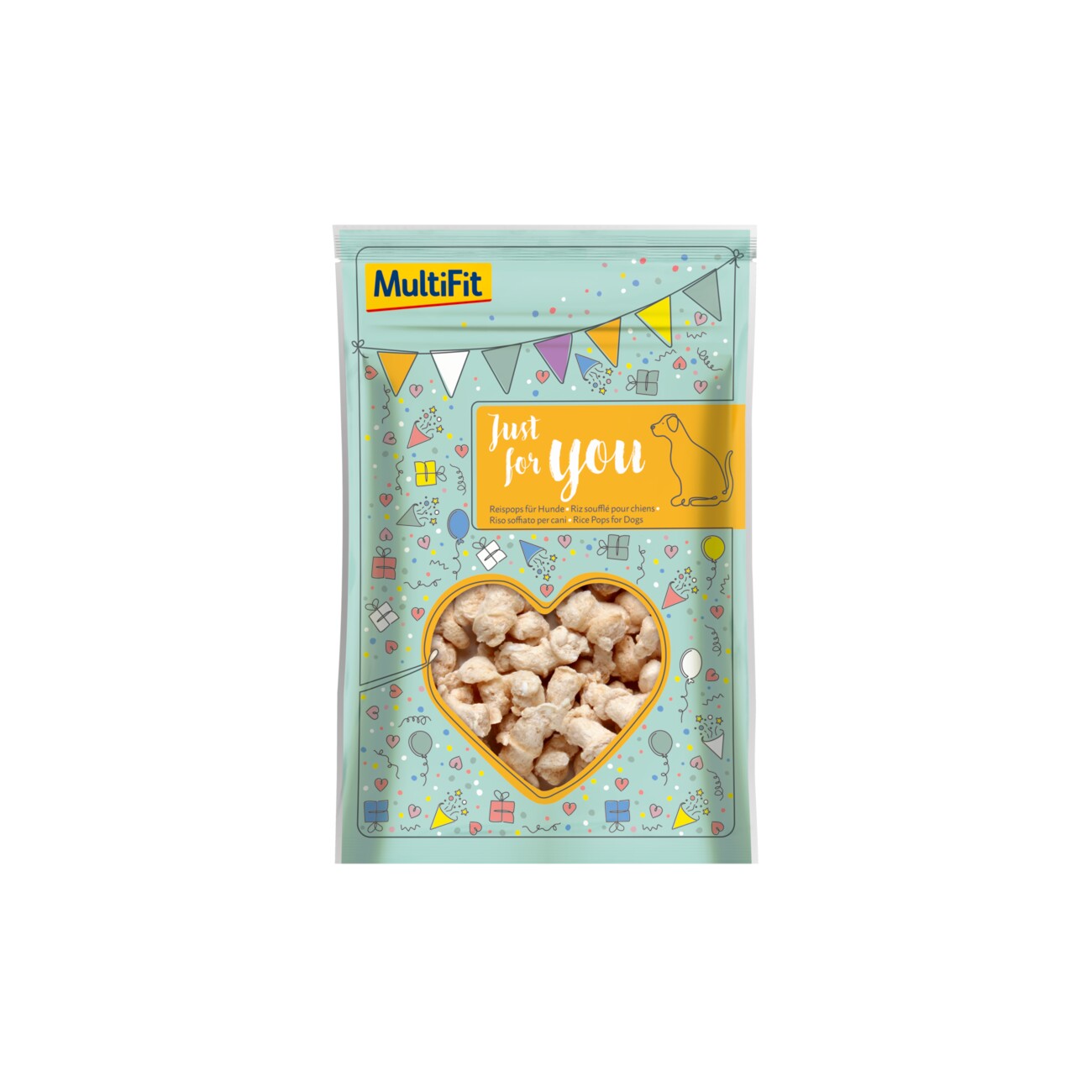 MultiFit Celebration Reispops 100g