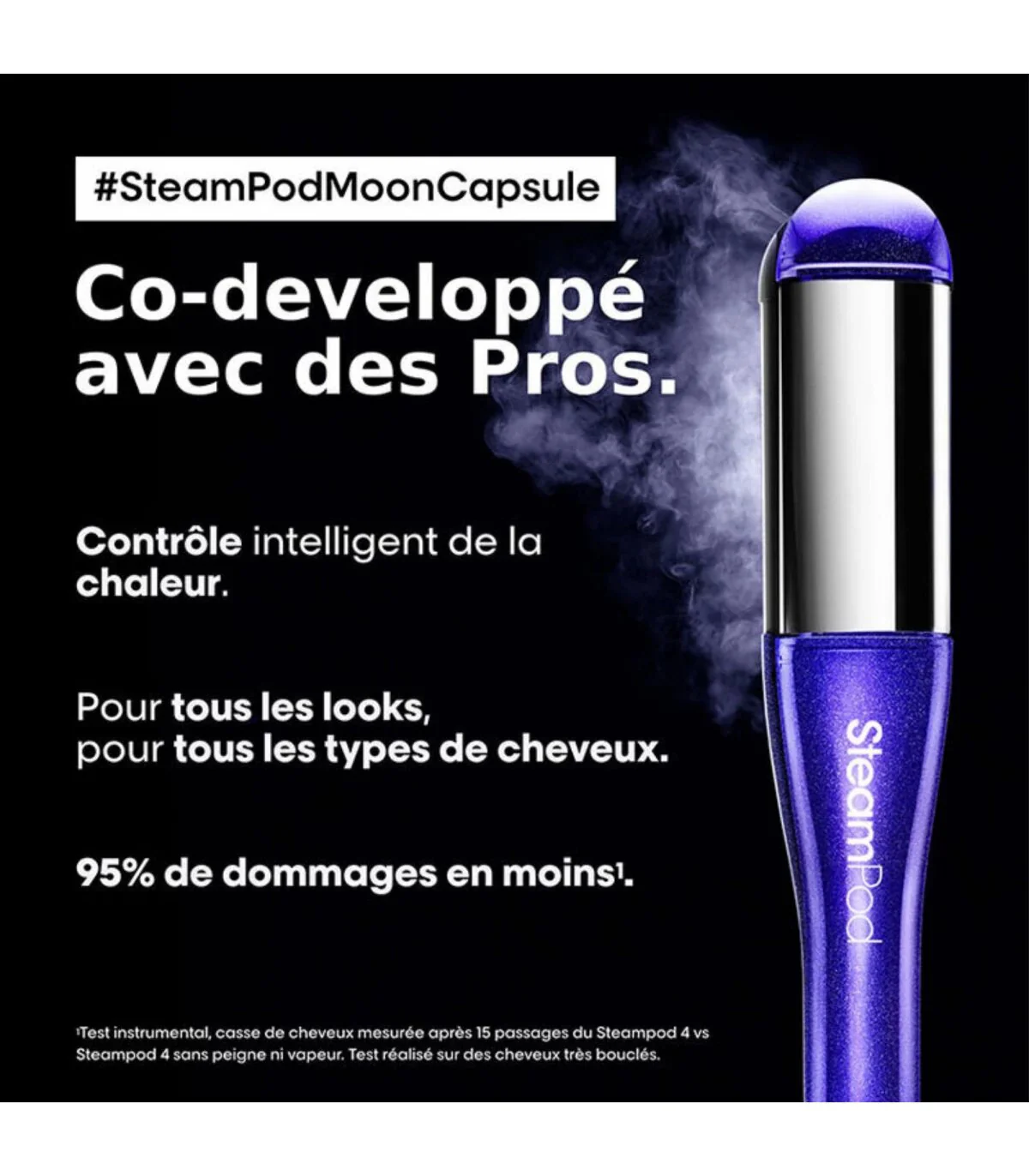 Lisseur-Boucleur Vapeur Steampod 4.0 Edition limitée Capsule