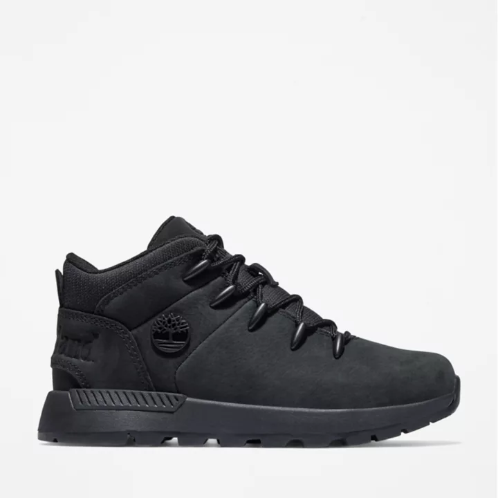 Bottine de randonnée Sprint Trekker pour junior en noir
