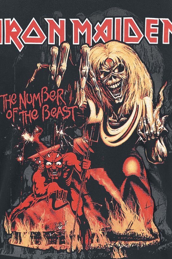 Number Of The Beast Graphic | Iron Maiden T-Shirt Manches courtes