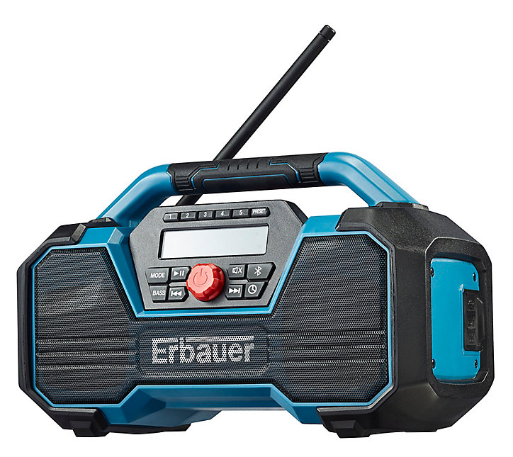 Radio sans fil Erbauer ERD18-Li 18V (sans batterie)