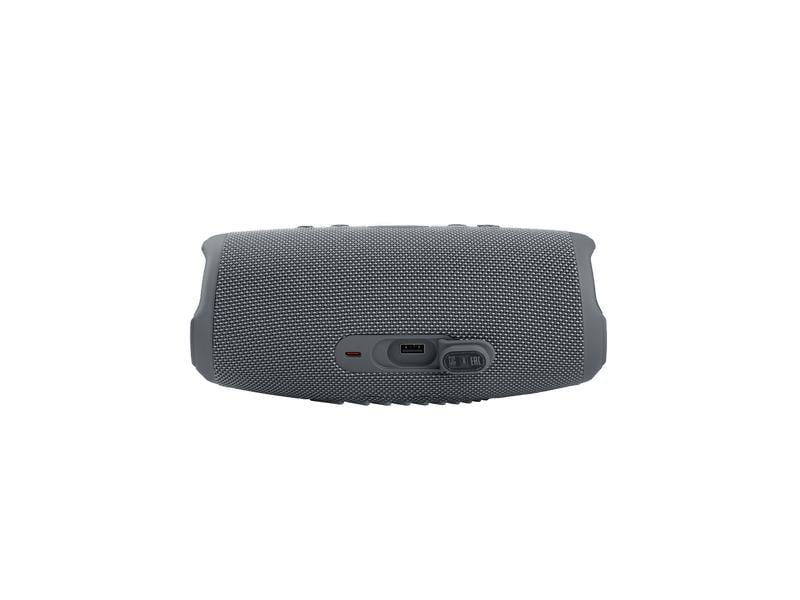 JBL Bluetooth Speaker Charge 5 Grau Tragbarer wasserdichter Lautsprecher mit Powerbank