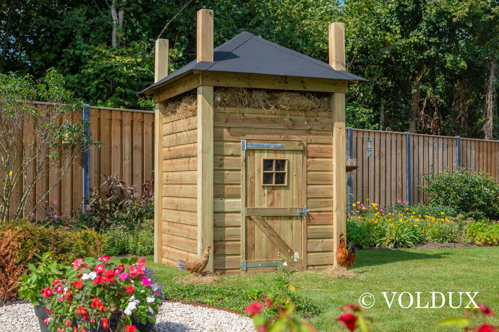 Voldux Hooiberg Loes - Kippenhok - Naturel