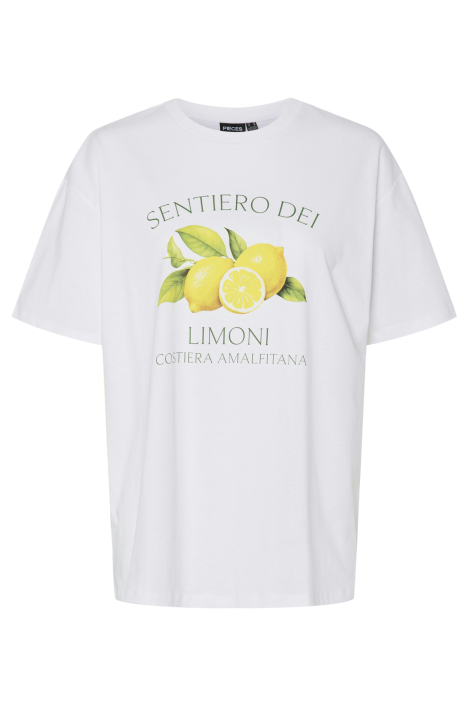 Pieces witte dames t-shirt