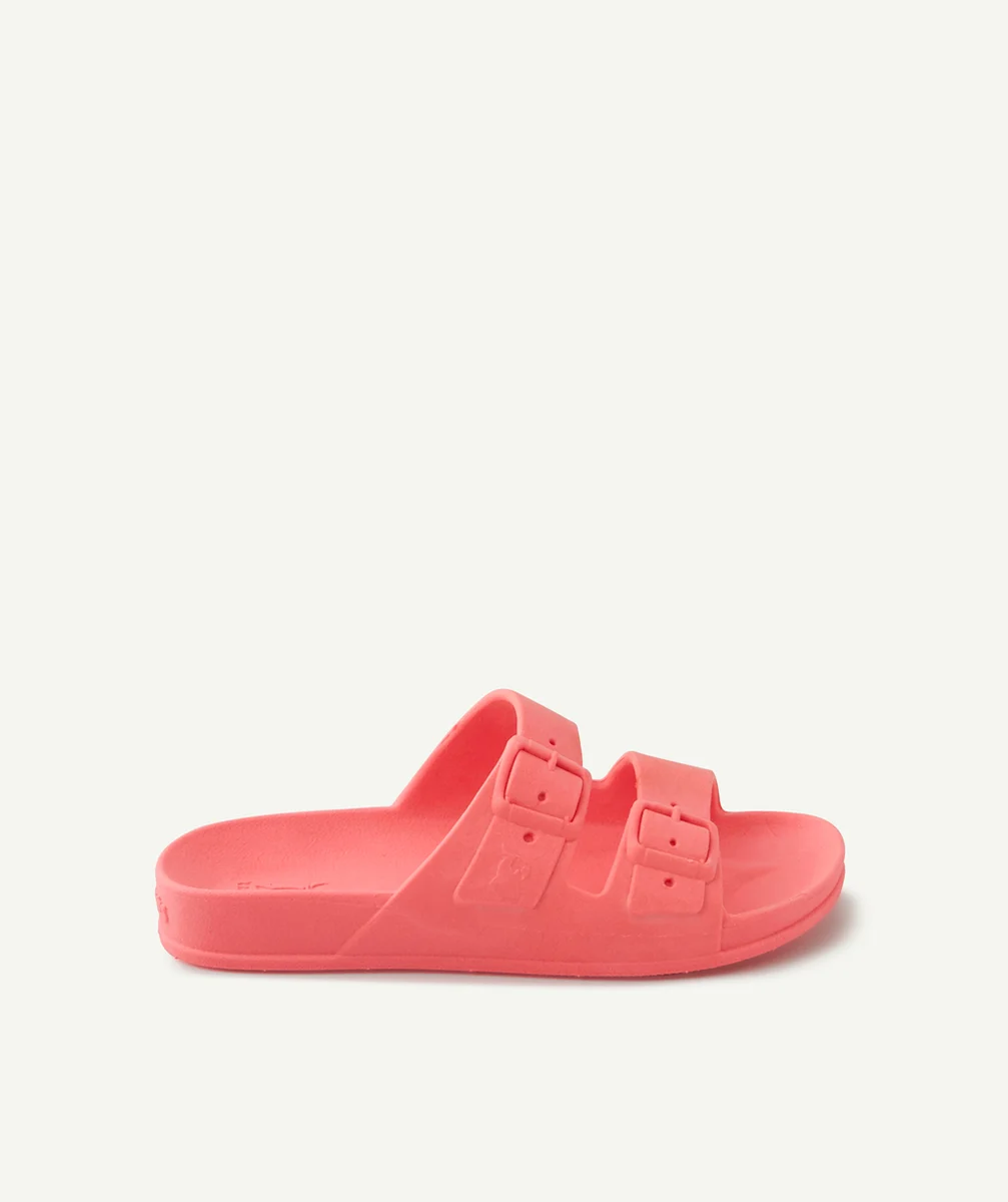 CACATOESSANDALES ROSE FLUO PARFUMÉES ENFANT