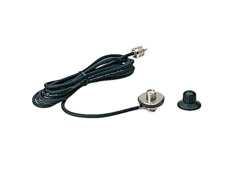Albrecht Zentrumdachanschluss mit SO239 inkl. Kabel Mit Koaxkabel (3.5 m) und PL-Stecker