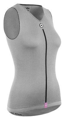Baselayer Sans Manches Femme Assos Summer P1 Gris