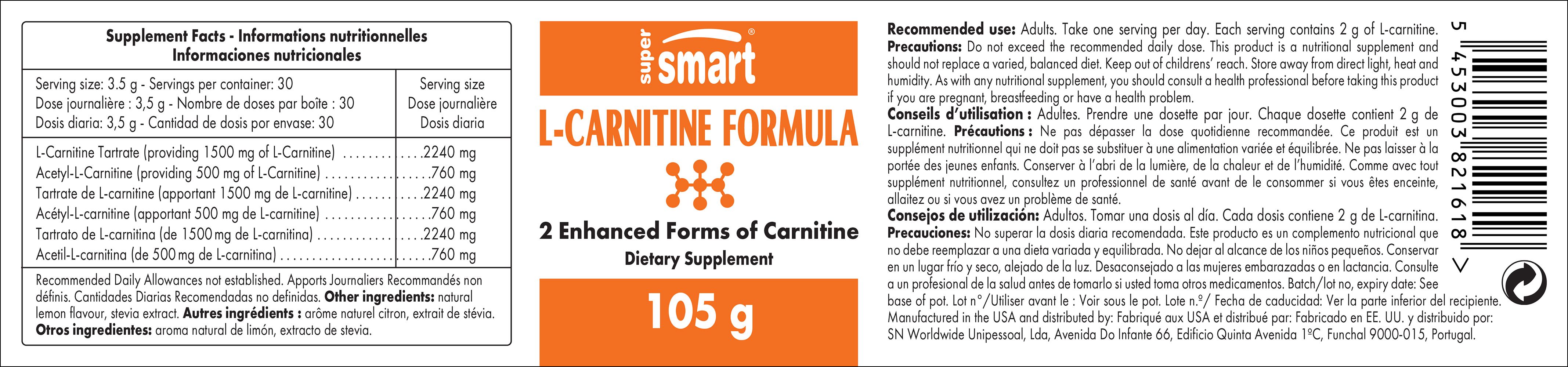 L-Carnitin-Formel - SuperSmart