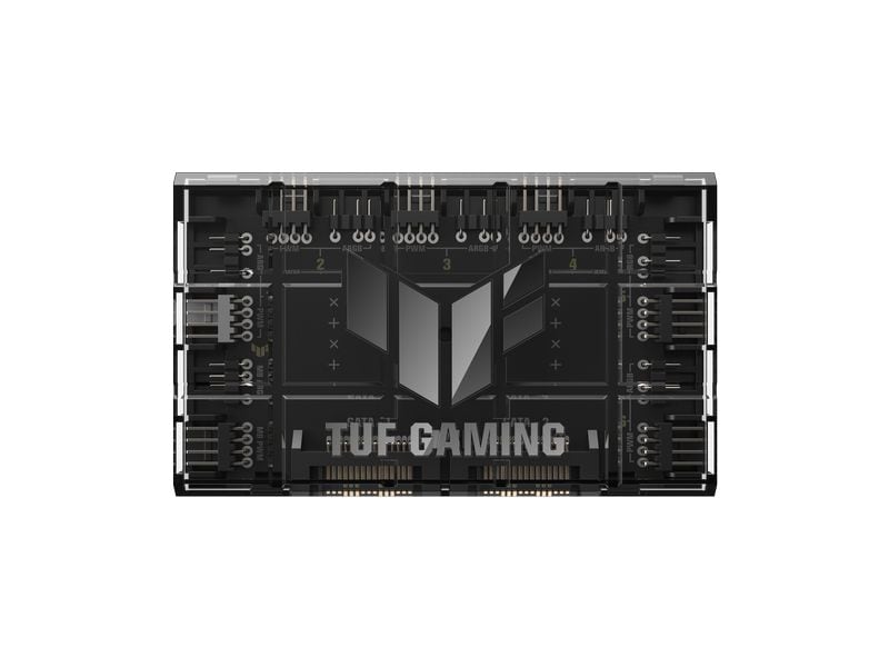 ASUS LED-Lüfterrahmen ASUS TUF Gaming ARGB PWM-Lüfter-Hub Lüfter-Hub, Steuerung von bis zu sechs Lüftern