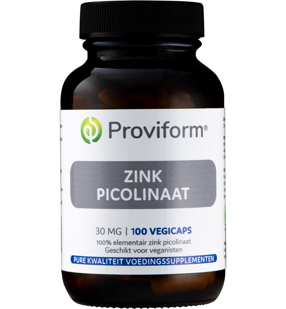 Proviform Zink Picolinaat 30Mg (100 vega capsules)