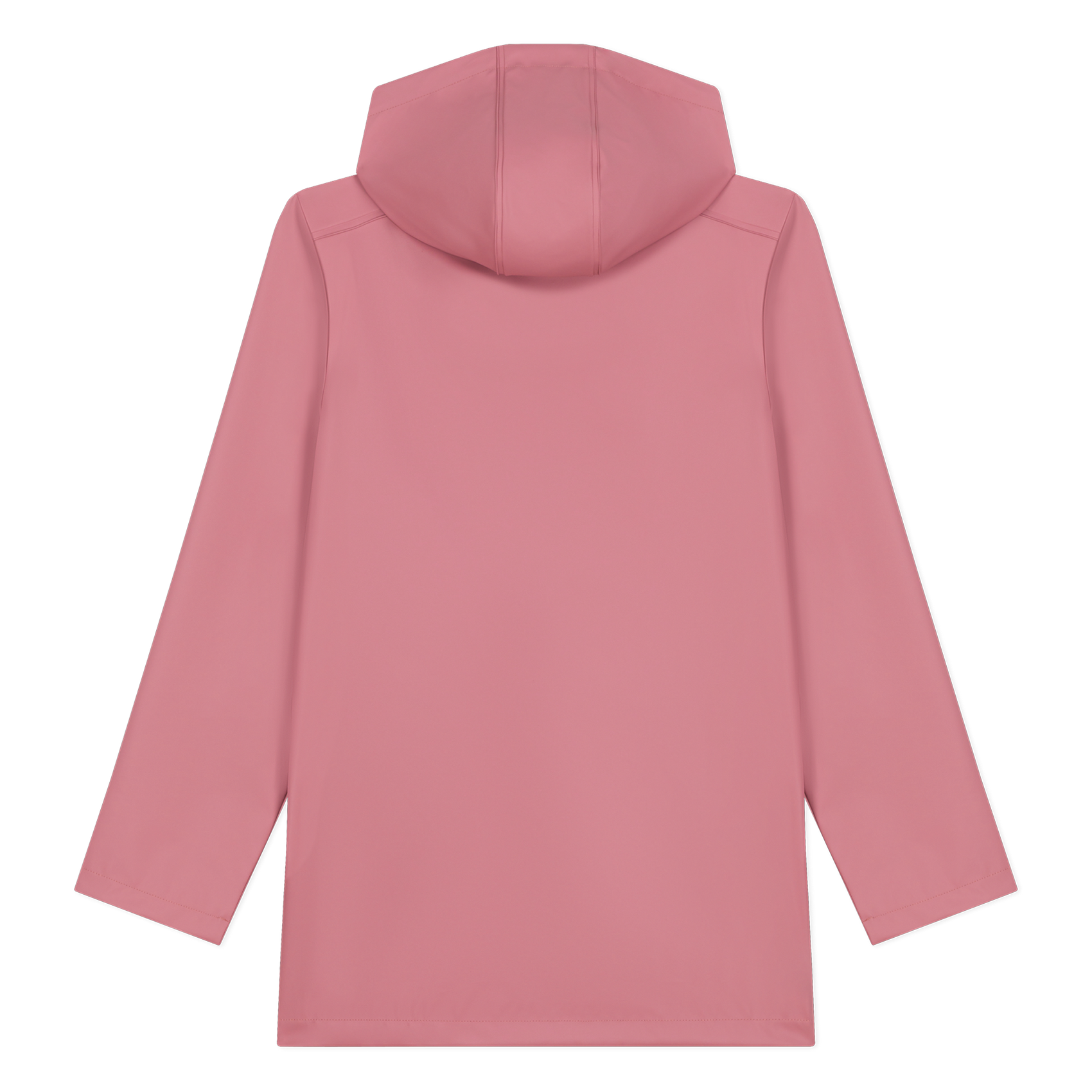 Imperméable col rond | Bleu