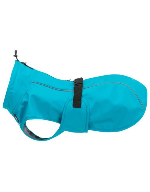 Trixie Regenjas Vimy Turquoise - Hondenkleding