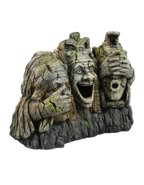 Aqua Della Horen. Zien En Zwijgen Rots - Aquarium - Ornament - 21.5x12.3x16 cm
