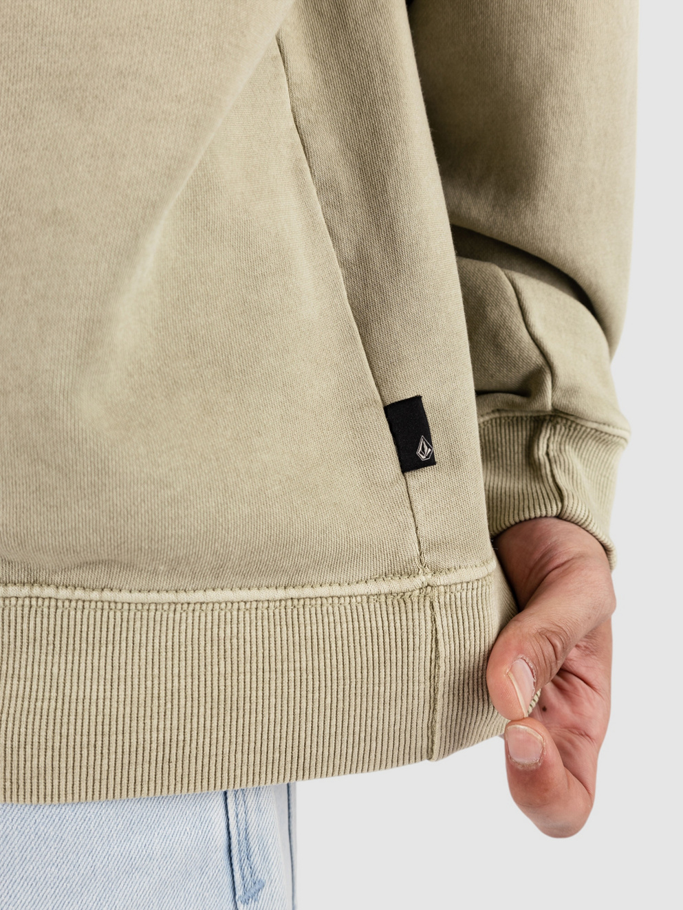 Volcom Single Stone PW Crew Sweater green tea