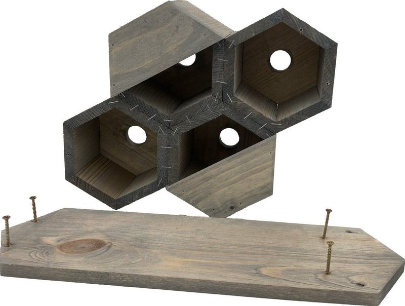 Garden Spirit - Nestkast - Mus - Vogelhuisje - Voor 4 Vogels - FSC Kwaliteit