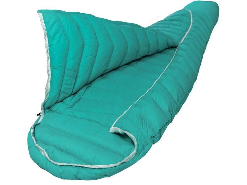 Grüezi Bag Schlafsack Biopod DownWool Extreme Light 175 Vir Ultraleichter Sommer-Schlafsack